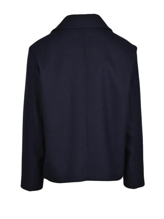 25FW 잭앤존스 자켓 테일러드 실루엣의 더블 브레스트 피코트 - JACK & JONES