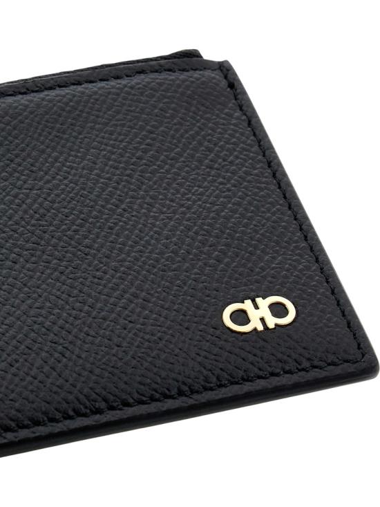 26FW 살바토레 페라가모 간치니 카드지갑 661453775663001 Black - SALVATORE FERRAGAMO