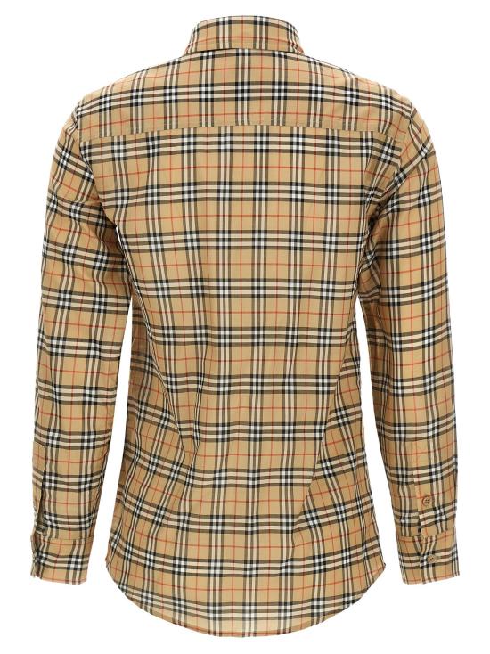  버버리 셔츠 LD8127758SANDIPCHECK BEIGE - BURBERRY