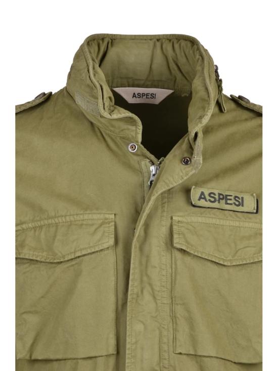 25FW 아스페시 자켓 숨겨진 후드와 실용적인 주머니가 있는 경량 파카 - ASPESI