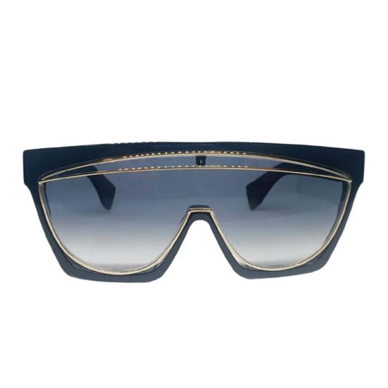  로에베 안경 쉴드 풀림 선글라스 LW40012 I05 B 블랙 골드/그라디언트 스모크 - LOEWE