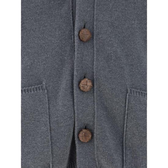 26FW 골든구스 가디건 GOGWP00950P00066260304BB GRAY - GOLDEN GOOSE