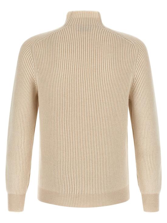  브루넬로 쿠치넬리 스웨터 LDM22700514CS120 BEIGE - BRUNELLO CUCINELLI