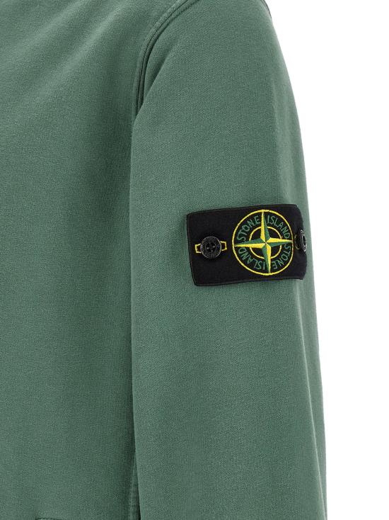  스톤 아일랜드 후드 티셔츠 LDL2S156100048S0A20V005T SAGE - STONE ISLAND