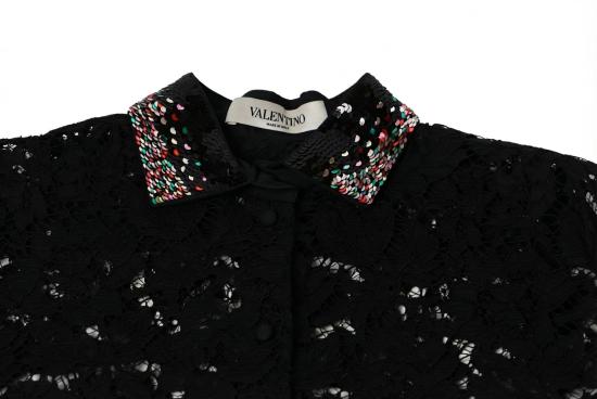  발렌티노 가라바니 블라우스 01a0b0d8 7cbc 71f8 a6b4 1dfbfa8f9705 BLACK - VALENTINO GARAVANI