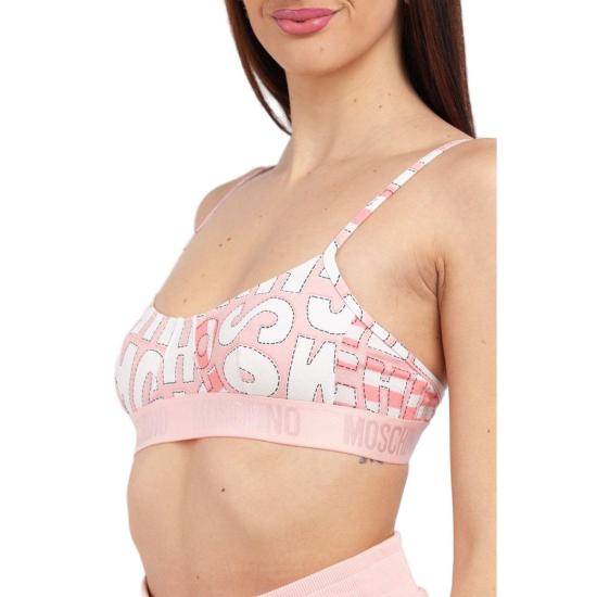 모스키노 민소매 티셔츠 MOZUA46299015BX PINK - MOSCHINO