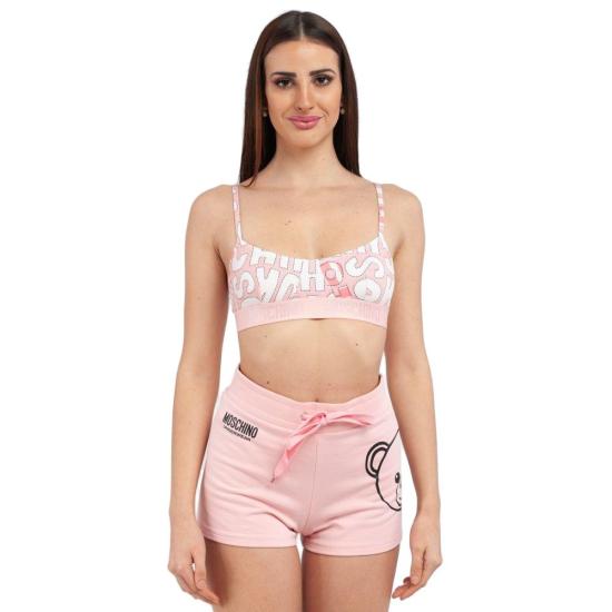  모스키노 민소매 티셔츠 MOZUA46299015BX PINK