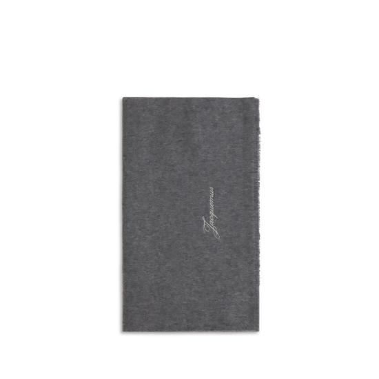 26FW 자크뮈스 머플러/스카프 JAACU00792AK00290970BB GRAY