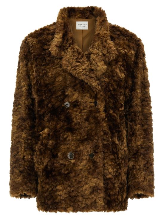 26FW 이자벨마랑에뚜왈 자켓 MA0554FAD3A01E50BW Brown - ISABEL MARANT ETOILE