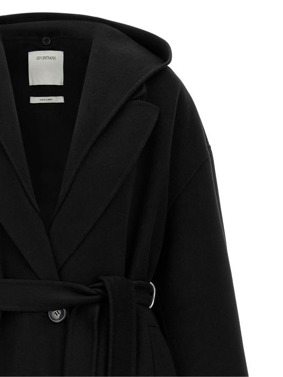 26FW 스포트막스 트렌치 코트 2622016012600013 Black - SPORTMAX