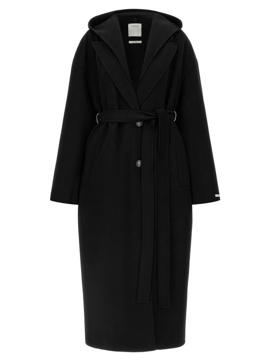26FW 스포트막스 트렌치 코트 2622016012600013 Black