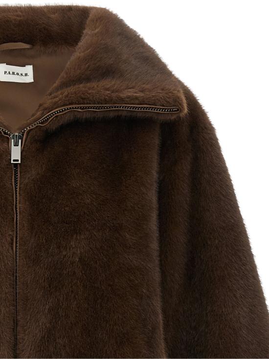 26FW 파로쉬 자켓 D431913PULSE26808 Brown - PAROSH