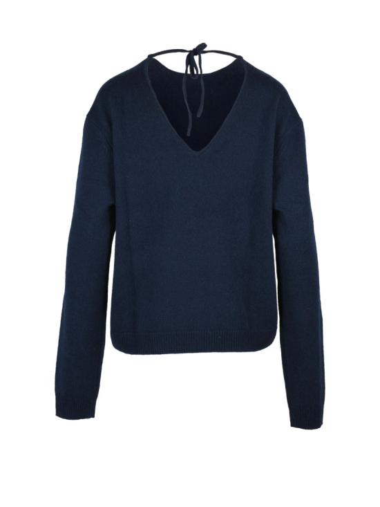 25FW 아스페시 니트웨어 뒷목선 디테일이 돋보이는 세련된 풀오버 - ASPESI