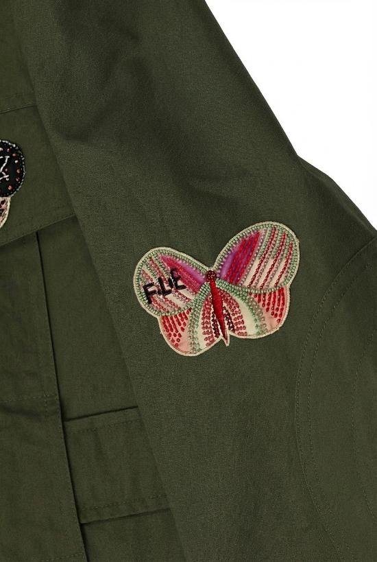  발렌티노 가라바니 코트 01a0b0d8 2b44 79ff 9dd8 9b72693330b8 GREEN - VALENTINO GARAVANI