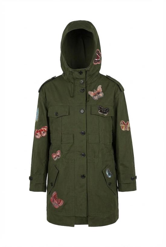  발렌티노 가라바니 코트 01a0b0d8 2b44 79ff 9dd8 9b72693330b8 GREEN - VALENTINO GARAVANI
