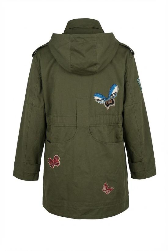  발렌티노 가라바니 코트 01a0b0d8 2b44 79ff 9dd8 9b72693330b8 GREEN - VALENTINO GARAVANI