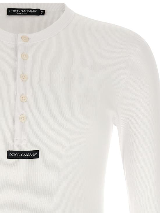 26FW 돌체앤가바나 탑 DO343591BM WHITE - DOLCE & GABBANA