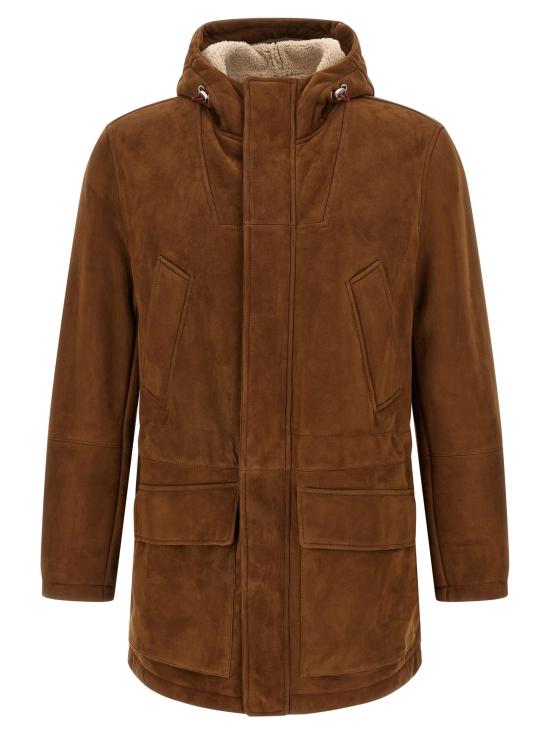 26FW 브루넬로 쿠치넬리 코트 BR343707BM BROWN