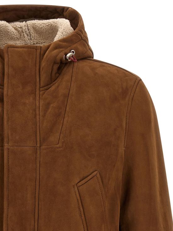 26FW 브루넬로 쿠치넬리 코트 BR343707BM BROWN - BRUNELLO CUCINELLI