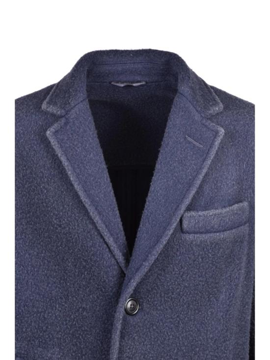 25FW 치르콜로1901 자켓 블루 카센티노 버진 울 블렌드 코트 - CIRCOLO 1901