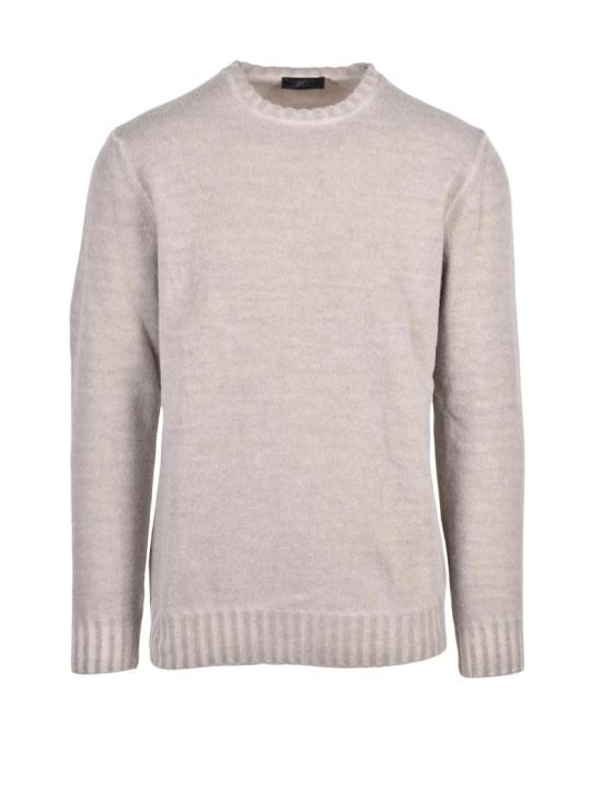 25FW Out/Fit 니트웨어 골지 디테일이 있는 가는 니트 크루넥 풀오버