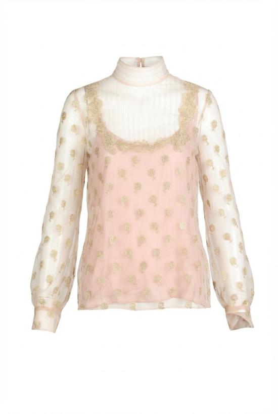  발렌티노 가라바니 블라우스 01a0b0d8 5cbe 7d0b 9d8d ddb732673fa7 PINK