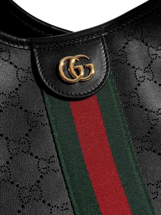 26FW 구찌 GIGLIO 지리오 라지 토트백 853971 AAHB0 Black - GUCCI