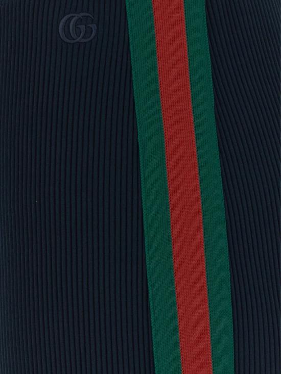 26FW 구찌 스트레이트 팬츠 875663 XJHYN4294 NAVY - GUCCI
