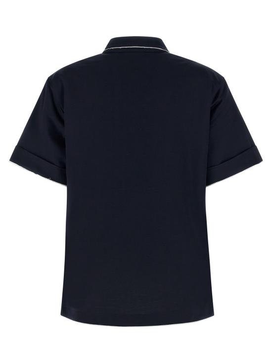 26SS 프라다 폴로 티셔츠 PR324795BM NAVY - PRADA