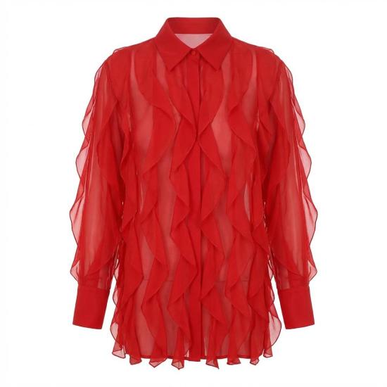  발렌티노 가라바니 블라우스 01a0b0be 2eac 7dfe 9a8e 15ebdf7be19f RED - VALENTINO GARAVANI