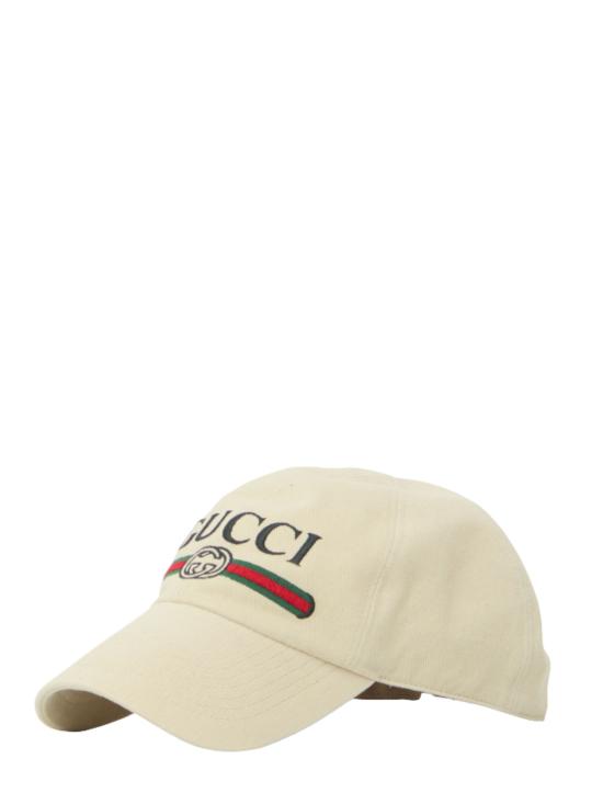 26FW 구찌 인터로킹 G 웹 자수 베이스볼 캡 인터로킹 G 웹 자수 베이스볼 캡 875736 4HBKH9779 - GUCCI