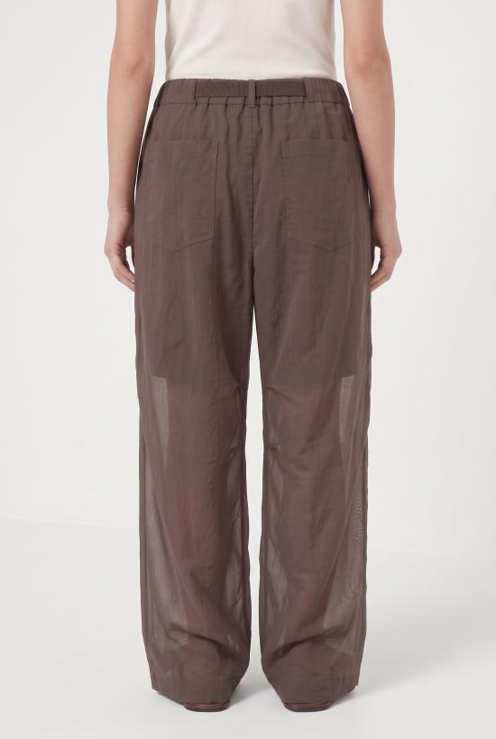  브루넬로 쿠치넬리 팬츠 01a05871 ca25 7203 ab99 d992667bef06 BROWN - BRUNELLO CUCINELLI