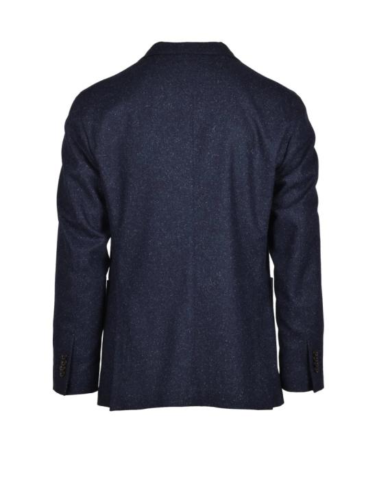 25FW 볼리올리 자켓 블루 스트레치 버진 울 혼방 테일러드 재킷 - BOGLIOLI
