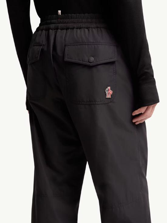 26FW 몽클레어 그레노블 드로스트링 트랙 팬츠 L20972A00002 59876 999 BLACK - MONCLER