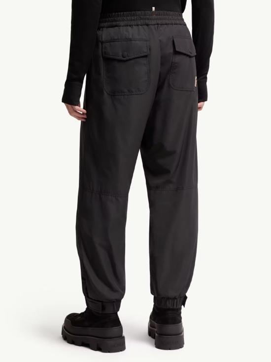 26FW 몽클레어 그레노블 드로스트링 트랙 팬츠 L20972A00002 59876 999 BLACK - MONCLER