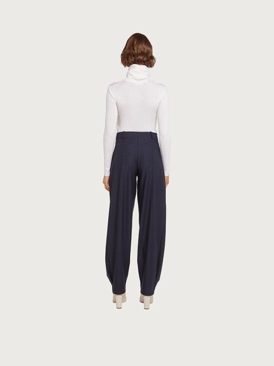  살바토레 페라가모 팬츠 01a0b0d8 13d8 7385 a1b0 5d7abc79b161 NAVY - SALVATORE FERRAGAMO