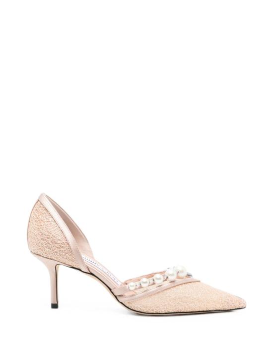  지미추 힐/펌프스 AURELIE65QKGMACARON WHITE AI26 POWDER PINK