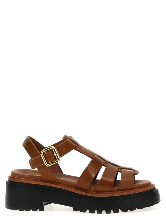  프라다 샌들 PR306116BM BROWN