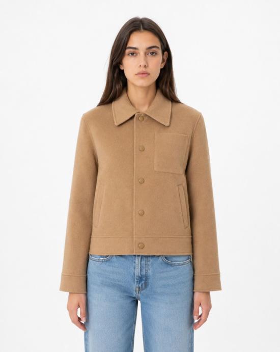  아미 자켓 FJK265WV0217 A298 MASTICBEIG BEIGE - AMI