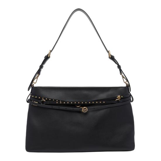 26FW 핑코 숄더백 105903 A0QOZ99Q BLACK