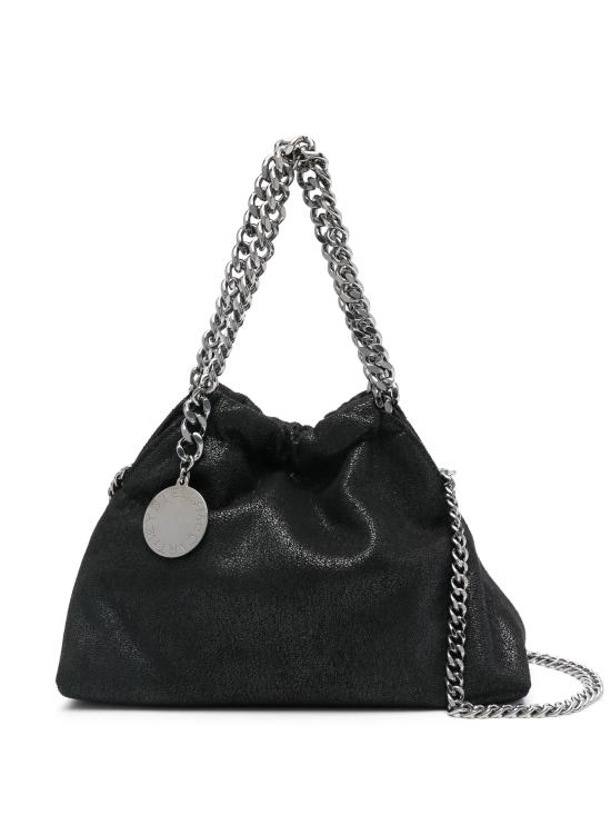 26FW 스텔라 맥카트니 팔라벨라 드로스트링 숄더백 7B0144 W91321000 BLACK