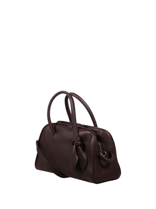 26FW 자크뮈스 TURISMO 투리스모 소프트 스몰 볼링 토트벡 BAW00416AC03A03 880 DARK BROWN - JACQUEMUS
