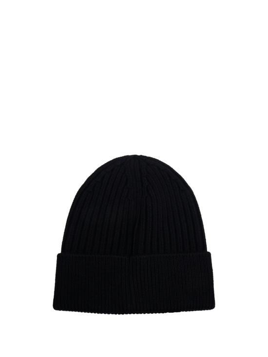 26FW 몽클레어 그레노블 로고 패치 울 비니 3B00001 04761 999 BLACK - MONCLER