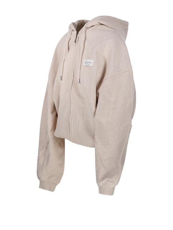 26FW 자크뮈스 긴팔 티셔츠 HOU00314AJ00325 150 BEIGE - JACQUEMUS