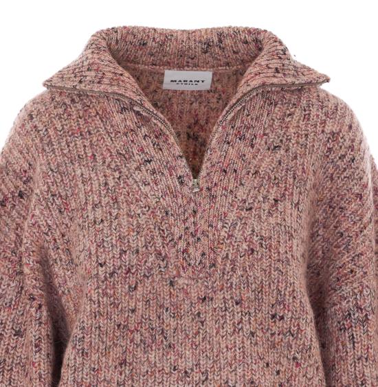 26FW 이자벨마랑에뚜왈 스웨터 PU0928FA D3L08E40PK PINK - ISABEL MARANT ETOILE