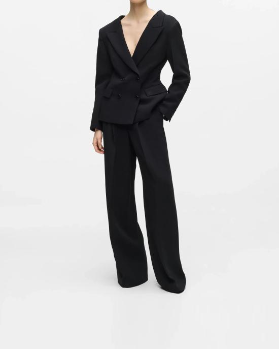 26FW 칼라거펠트 수트 팬츠 B4W10100 999 black NERO - KARL LAGERFELD