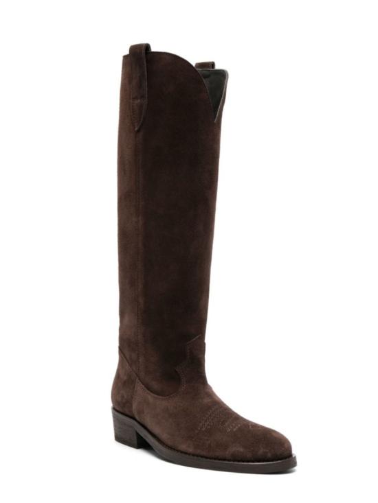 26FW 비아로마 부츠 3514VELOURPSYKE Black - VIA ROMA