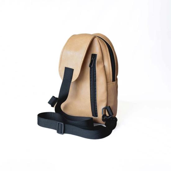  EcoDunia 크로스백 에코두니아부루 스몰 비건 레더 크로스바디 슬링백 - OTHER BRANDS