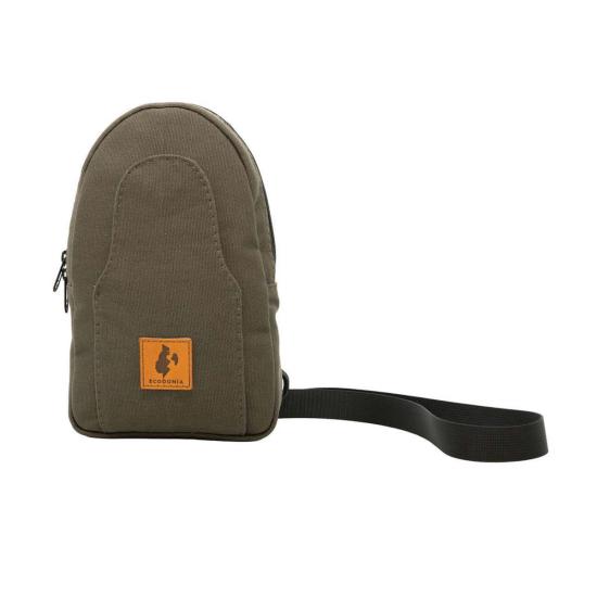  EcoDunia 크로스백 에코두니아부루 스몰 캔버스 크로스바디 슬링백 - OTHER BRANDS