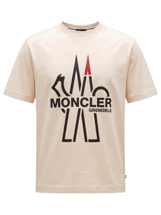 26FW 몽클레어 반팔 티셔츠 L20978C0000789AZ9 034 BIANCO